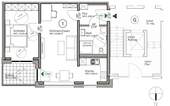 Grundriss Wohnung 1 - 
