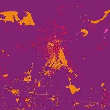 Schwarzplan Weimar - 2 Zimmer Etagenwohnung zur Miete in Weimar