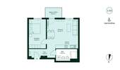 Grundriss der Eigentumswohnung WE165. - 