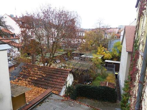 Blick vom Balkon - 