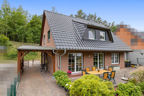 Hausansicht - 5 Zimmer Einfamilienhaus zur Miete in Lindow (Mark)