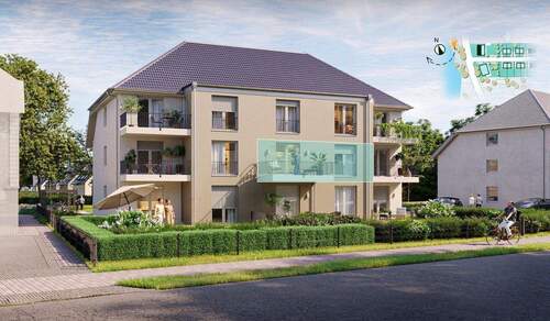 Hier befindet sich Ihr neues Zuhause! - 2 Zimmer Etagenwohnung in Müllrose