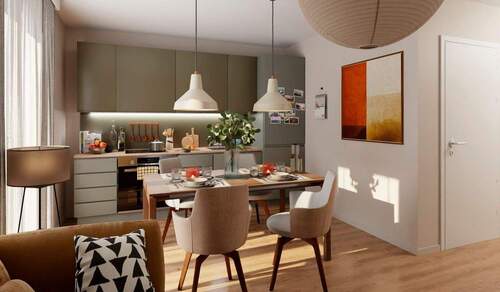 In der Küche bereiten Sie köstliche Mahlzeiten zu - 