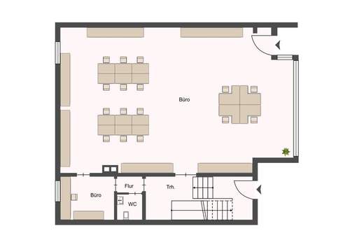 Ladenfläche Gewerbefläche Nr. 8 EG - Haus 6 - 