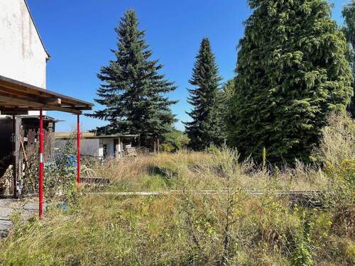 sonniger Garten - *Teilsanierte u. renovierungsbedürftige Doppelhaushälfte in ruhiger & grüner Lage mit Ausbaureserve*