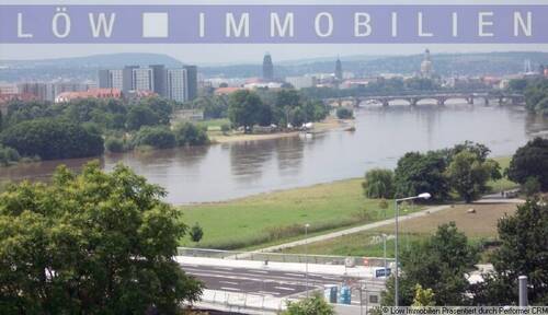 Blick über die Elbe - Etagenwohnung mit 63,20 m² in Dresden zum Kaufen