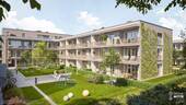 Illustration 1 - 4-Zi.-Gartenwhg. mit offener Küche, Tageslichtbad, sep. Duschbad, eigenem HWR und Terrasse