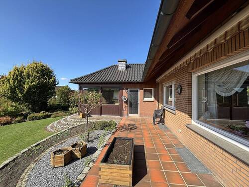 Terrasse - Mehrfamilienhaus, Wohnhaus mit 193,30 m&sup2; in Lengerich zum Kaufen