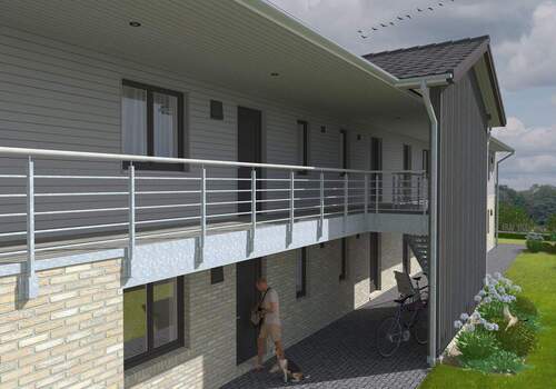 Eingang Laubengang - 