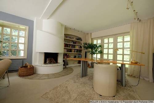 Kamin im Wohnzimmer - 