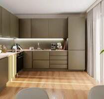 Barrierefrei wohnen mit 27 m² Dachterrasse, Badewanne und 4 Zimmern - Düsseldorf Benrath
