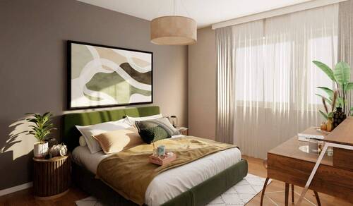 Helles Schlafzimmer - 