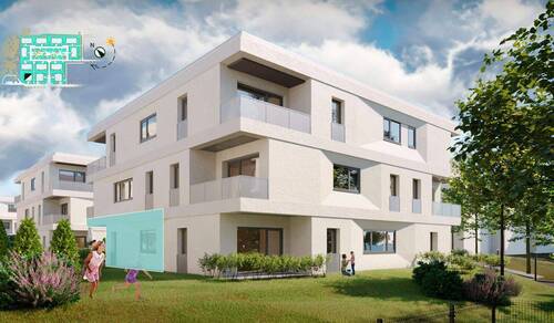 Gartenansicht Eigentumswohnung 173 - 