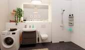 Badezimmer - 2 Zimmer Etagenwohnung zum Kaufen in Düsseldorf