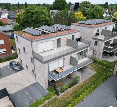 Bild 1 - Modernes Wohnen mit Terrasse - Erdgeschosswohnung im Zentrum von Recke (Whg. 1)