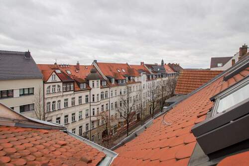 Ausblick DG - Etagenwohnung mit 125,50 m&sup2; in Leipzig zum Kaufen