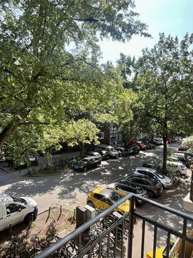 Blick vom Balkon - 