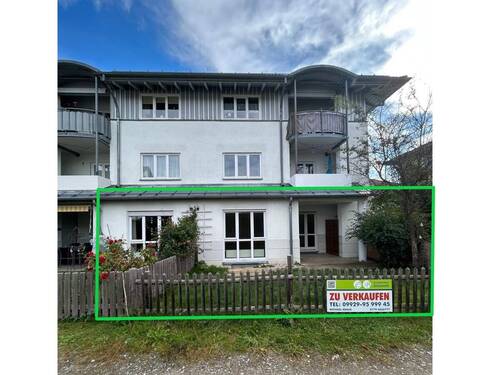 Wohnung mit Garten - Rarität in Regen!! Sonnige ruhige 3 Zimmer ETW mit Terrasse, Südwest Garten und TG-Stellplatz