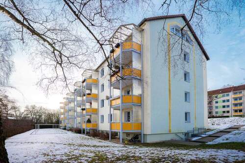 Rückansicht - 2 Zimmer Etagenwohnung zum Kaufen in Jena