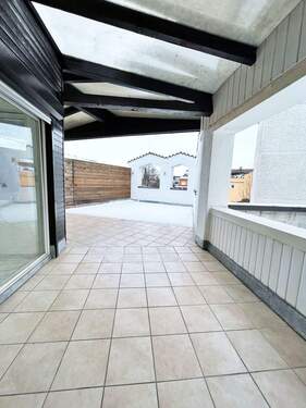 Dachterrasse Winter - 