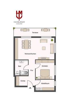 Titelbild - Neubau Obergeschosswohnung in gesuchter Lage von Tostedt