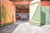 Blick in eine Garage - 