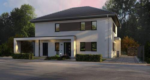 Ansicht Eingang - ZWEIFAMILIENHAUS IM GROSSEN STIL IN SONNIGER LAGE