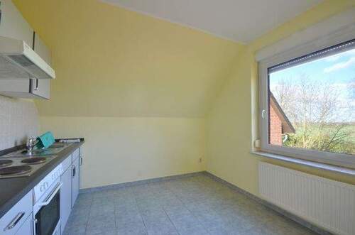 Küche im ausgebauten Spitzdach über der Doppelgara - 