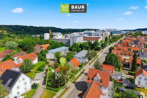 Luftaufnahme - 5 Zimmer Einfamilienhaus in Biberach an der Riß