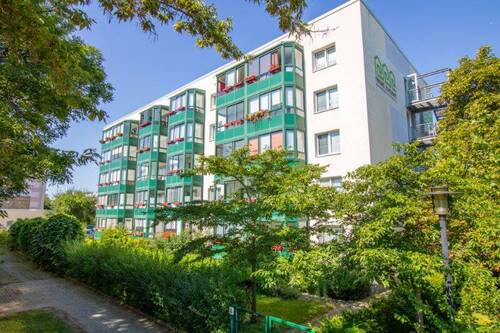 Rückansicht - 1 Zimmer Etagenwohnung zur Miete in Halle (Saale)