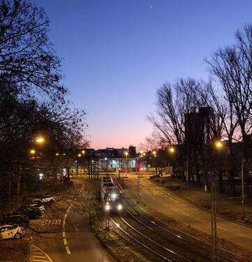 Ausblick von Küche auf U6 - 