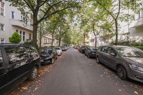 Blick in die Straße - 