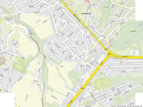 Geolyzer Kartenausschnitt - 