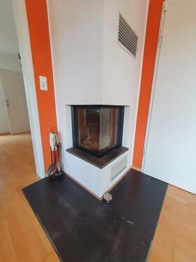 Kaminofen im Wohnzimmer - 