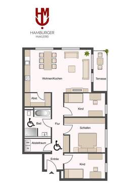 Titelbild - Neubau Erdgeschosswohnung in gesuchter Lage