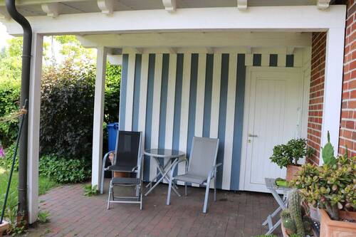 V1658 überdachte Terrasse am Carport - Einfamilienhaus mit 98,60 m&sup2; in Vechta zum Kaufen
