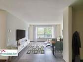 Wohnzimmer - NEUWERTIGE 97 M² EG WOHNUNG, 2 SZ, RUHIGE WOHNLAGE!