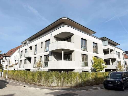 Hausansicht - SILLENBUCH: NeubauErstbezug - attraktive Single-Wohnung in bester Lage