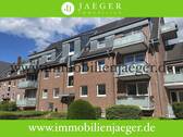 Hausansicht - Alt-Garstedt modernes Wohnhaus - gepflegte Wohnung mit Balkon, halboffene EBK, Duschbad, 1.OG
