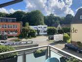 Balkonsicht links - 2 Zimmer Etagenwohnung in Norderstedt