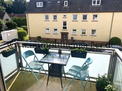 Balkon 2 - Etagenwohnung mit 55,00 m&sup2; in Norderstedt zur Miete