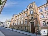 Haus Ansicht Straße - MFH oder WGH im Neobarock-Stil (1.300 m²) in Sebnitz nahe dem Markt - ehemaliges Postamt!