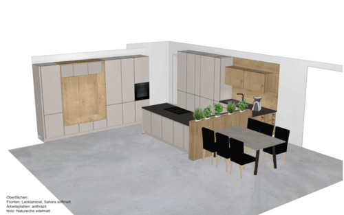 KÜCHE VISUALISIERUNG - 