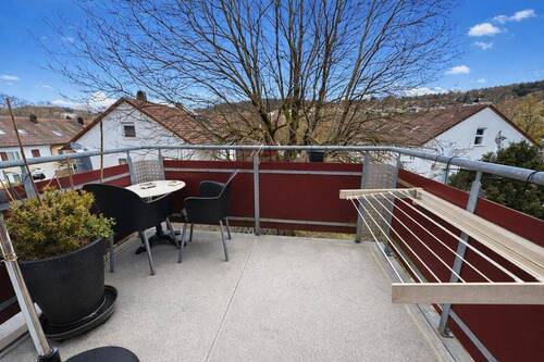 Balkon - 2 Zimmer Etagenwohnung in Schwäbisch Gmünd