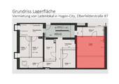 Grundriss Lager - Gewerbeobjekt (Büro, Produktion, Verkauf) in Hagen zur Miete