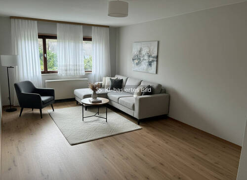 Wohnzimmer - 4 Zimmer Einfamilienhaus zum Kaufen in Reichelsheim / Erzbach