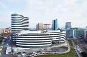 Außenansicht - Hochmoderne und vollausgestattete Privatbüros im Hafen von Düsseldorf - All-in-Miete