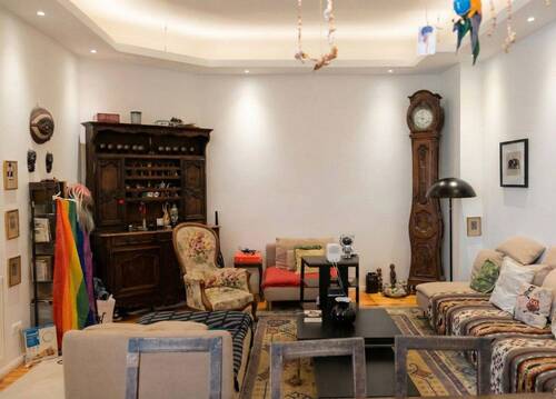 Wohnzimmer - 3 Zimmer Etagenwohnung zum Kaufen in Berlin