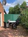 Terrasse mit Möbeln - 1 Zimmer Etagenwohnung in Neulehe
