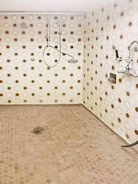 Walk-in-Dusche Saunabereich - 